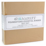 49 And Market Foundations Essential Binder Basic- Kraft