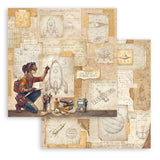 Stamperia Scrapbooking Pad 10 sheets cm 30,5x30,5 (12"x12") - A new Beginning