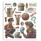 Stamperia Rub on selection cm 20,5x23 6 pages - A new Beginning