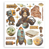 Stamperia Rub on selection cm 20,5x23 6 pages - A new Beginning