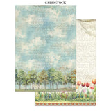 Stamperia Junk Journal Stickers, Cut-Outs & Backgrounds Art of Travelling