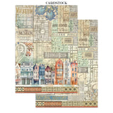 Stamperia Junk Journal Stickers, Cut-Outs & Backgrounds Art of Travelling
