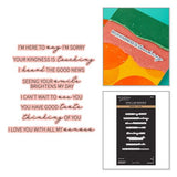 Spellbinders Press + Foil Plate & Die Set All My Senses