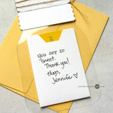 Honey Bee Gift Card Pocket - Stand-Alone Dies
