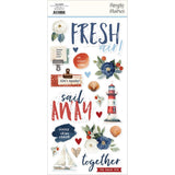 Simple Stories Foam Stickers- Vintage Sand & Sea