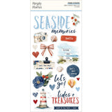 Simple Stories Foam Stickers- Vintage Sand & Sea