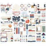Simple Stories Journal Bits & Pieces Die Cuts - Vintage Sand & Sea
