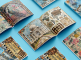 Scrapbook Resource Co - 7 x 6 Inches Paper Pad- Wonderful World