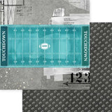 Memory Place Collection Pack 12"X12" Touchdown Football