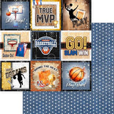 Memory Place Collection Pack 12"X12" Basketball