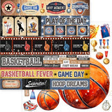 Memory Place Collection Pack 12"X12" Basketball