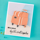 Spellbinders Etched Dies Rolling Craft Tote