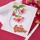 Spellbinders Etched Dies- Magical Fuchsia