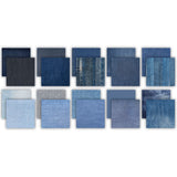 Craft Consortium Double-Sided Paper Pad 6"X6" 40/Pkg Denim Textures