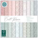Craft Consortium Double-Sided Paper Pad 6"X6" 40/Pkg Baroque 2