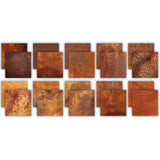 Craft Consortium Double-Sided Paper Pad 6"X6" 40/Pkg Rust Textures