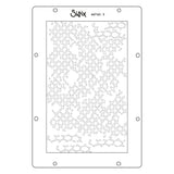 Sizzix A5 Stencil 4PK by Vicki Boutin Stitched Florals