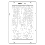 Sizzix A5 Stencil 4PK by Vicki Boutin Stitched Florals