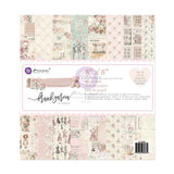 Prima Double-Sided Paper Pad 8"X8" 32/Pkg Buttons & Keepsakes
