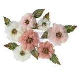 Prima Paper Flowers 14/Pkg Sheer Beauties