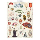 Stamperia Junk Journal Stickers, Cut-outs & Backgrounds Oriental Garden
