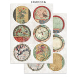 Stamperia Junk Journal Stickers, Cut-outs & Backgrounds Oriental Garden