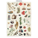 Stamperia Junk Journal Stickers, Cut-outs & Backgrounds Oriental Garden