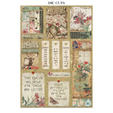 Stamperia Junk Journal Stickers, Cut-outs & Backgrounds Oriental Garden