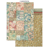 Stamperia Junk Journal Stickers, Cut-outs & Backgrounds Oriental Garden