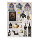 Stamperia Junk Journal Stickers, Cut-outs & Backgrounds Halloween
