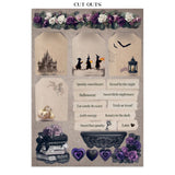 Stamperia Junk Journal Stickers, Cut-outs & Backgrounds Halloween
