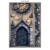 Stamperia Junk Journal Stickers, Cut-outs & Backgrounds Halloween