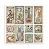 Stamperia Single-Sided Paper Pad 12"x12" 22/Pkg Maxi Symphony