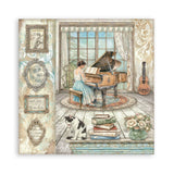 Stamperia Single-Sided Paper Pad 12"x12" 22/Pkg Maxi Symphony