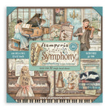 Stamperia Single-Sided Paper Pad 12"x12" 22/Pkg Maxi Symphony