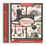 Stamperia Assortment Rub-On 6.1"x6.1" - 6/Pkg Oriental Garden