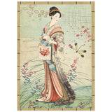 Stamperia Rice Paper A6 8/Pkg Oriental Garden