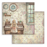 Stamperia Scrapbooking Double-Sided Paper Pad 12"x12" 10/Pkg Symphony