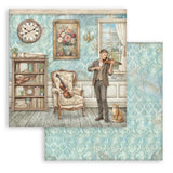Stamperia Scrapbooking Double-Sided Paper Pad 12"x12" 10/Pkg Symphony