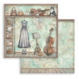 Stamperia Scrapbooking Double-Sided Paper Pad 12"x12" 10/Pkg Symphony