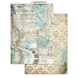 Stamperia Junk Journal Stickers, Cut-outs & Backgrounds Symphony