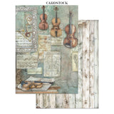 Stamperia Junk Journal Stickers, Cut-outs & Backgrounds Symphony