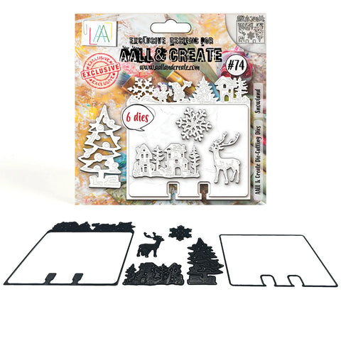 AALL and Create - Die-Cutting Die Set 74 - Snowland