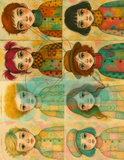 Le Chaos Créatif- album collage- Petites Âmes Colorées – Volume 1