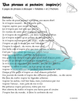 Le Chaos Créatif- phrases et pochoirs-Duo inspirer
