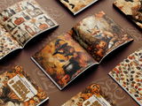 Scrapbook Resource Co – 7 x 6 Inches Paper Pad - Pumpkins and Potions