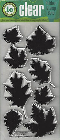 Impression Obsession - Fall Leaves stamps