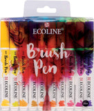 Ecoline Brush Marker Sets - 20-Pen Set