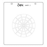 Sizzix Layered Stencils 3PK - Color Wheel by Eileen Hul
