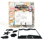 AALL and Create - Die-Cutting Die Set - Aqua Adorn
